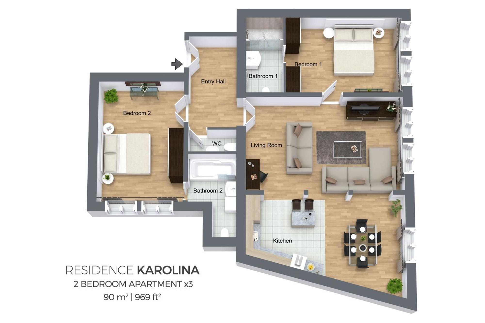 Residence Karolina Prague Chambre photo