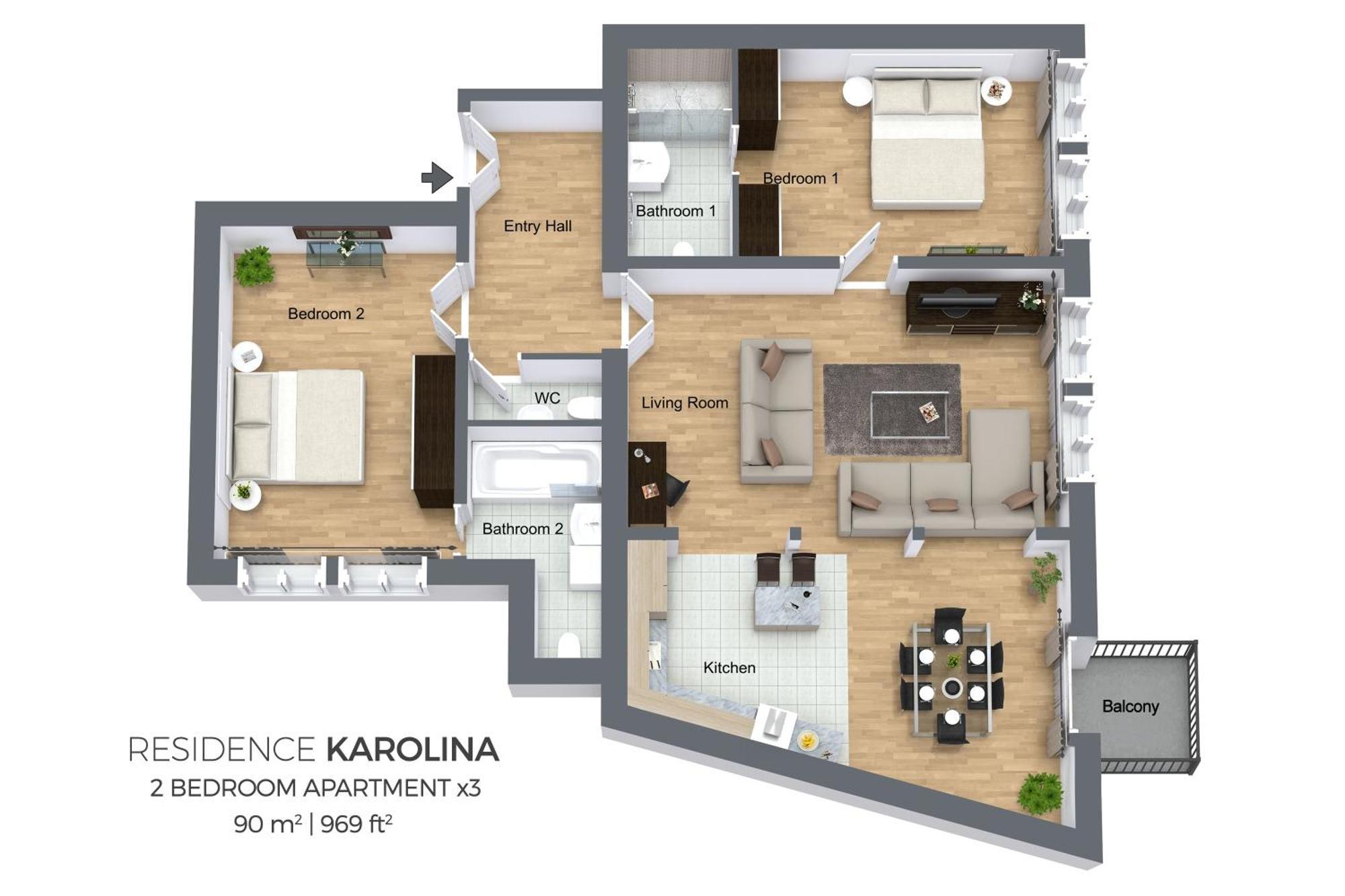 Residence Karolina Prague Chambre photo
